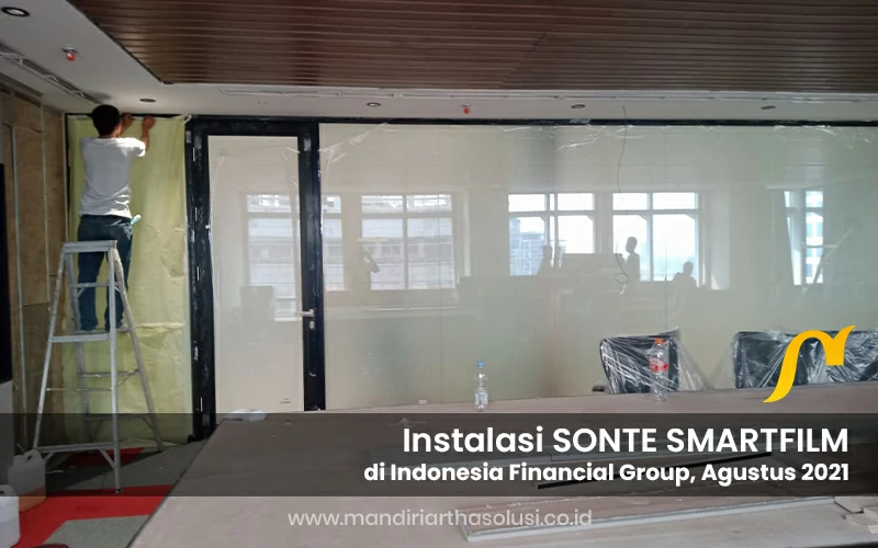 instalasi sonte smartfilm di indonesia financial group